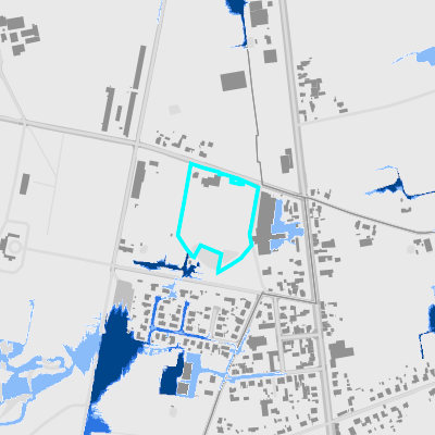 Overstromingsgevoelig (pluviaal)