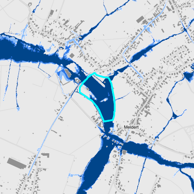 Overstromingsgevoelig (pluviaal)