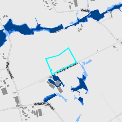 Overstromingsgevoelig (pluviaal)
