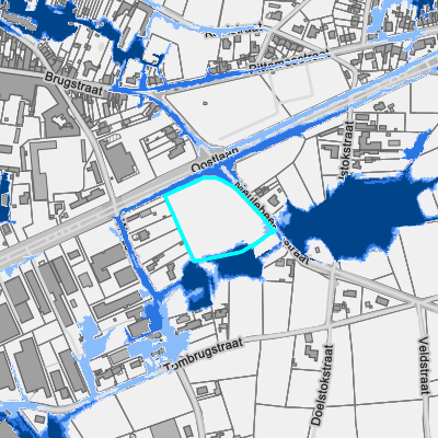 Overstromingsgevoelig (pluviaal)