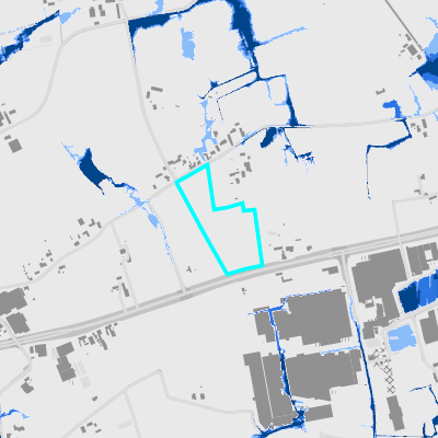 Overstromingsgevoelig (pluviaal)