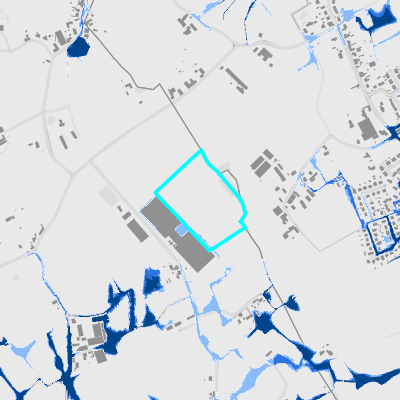 Overstromingsgevoelig (pluviaal)