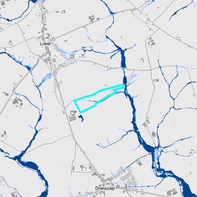 Overstromingsgevoelig (pluviaal)