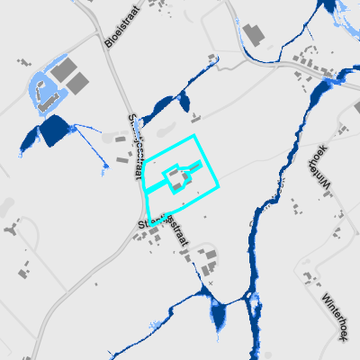 Overstromingsgevoelig (pluviaal)