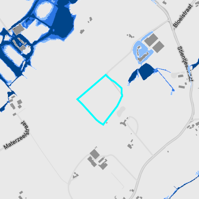 Overstromingsgevoelig (pluviaal)