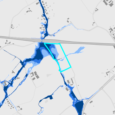 Overstromingsgevoelig (pluviaal)