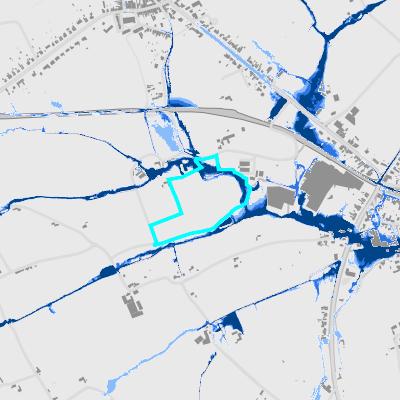 Overstromingsgevoelig (pluviaal)