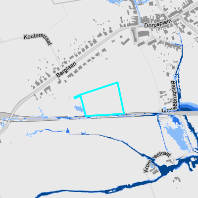 Overstromingsgevoelig (pluviaal)