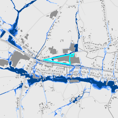 Overstromingsgevoelig (pluviaal)