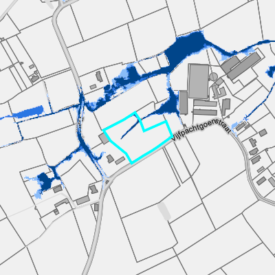 Overstromingsgevoelig (pluviaal)