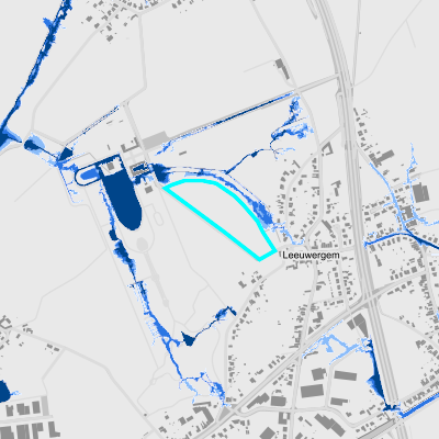 Overstromingsgevoelig (pluviaal)