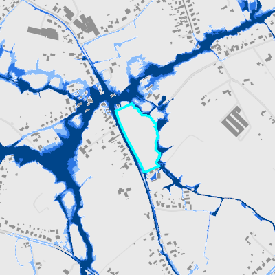 Overstromingsgevoelig (pluviaal)