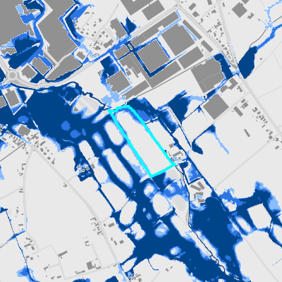 Overstromingsgevoelig (pluviaal)