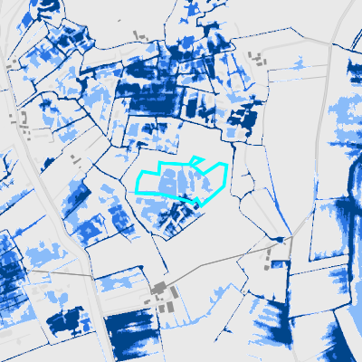Overstromingsgevoelig (pluviaal)
