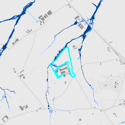 Overstromingsgevoelig (pluviaal)