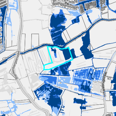 Overstromingsgevoelig (pluviaal)