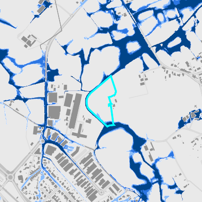 Overstromingsgevoelig (pluviaal)