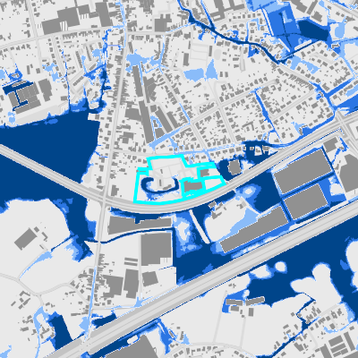 Overstromingsgevoelig (pluviaal)