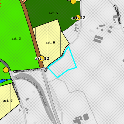 Ruimtelijke uitvoeringsplannen (RUP)