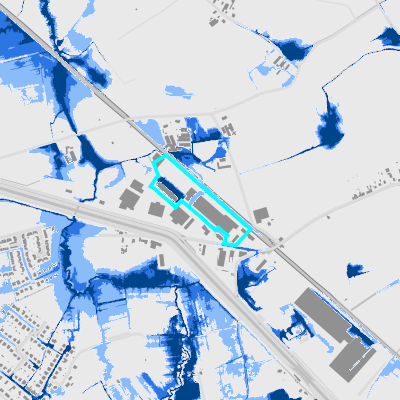Overstromingsgevoelig (pluviaal)