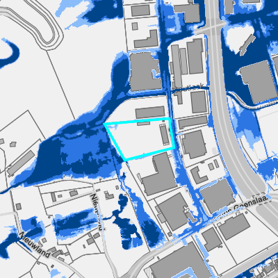 Overstromingsgevoelig (pluviaal)