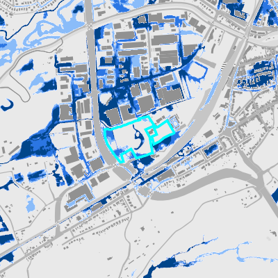 Overstromingsgevoelig (pluviaal)