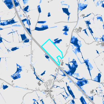 Overstromingsgevoelig (pluviaal)
