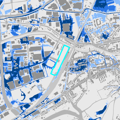 Overstromingsgevoelig (pluviaal)
