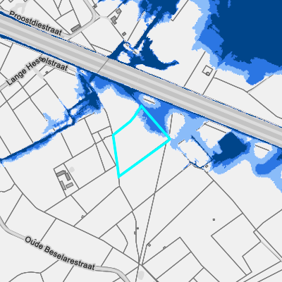 Overstromingsgevoelig (pluviaal)