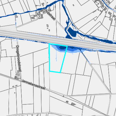 Overstromingsgevoelig (pluviaal)