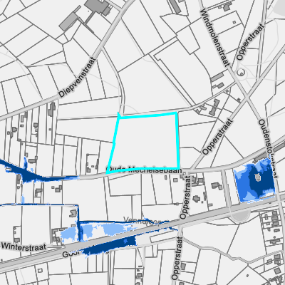 Overstromingsgevoelig (pluviaal)