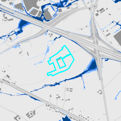 Overstromingsgevoelig (pluviaal)