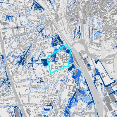 Overstromingsgevoelig (pluviaal)