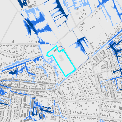 Overstromingsgevoelig (pluviaal)