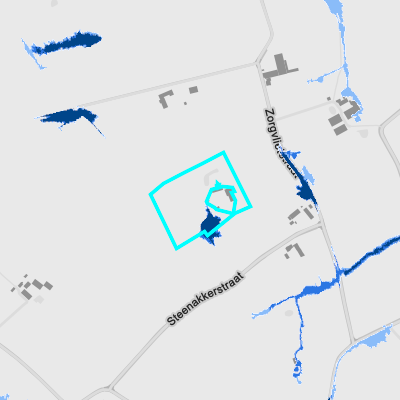 Overstromingsgevoelig (pluviaal)