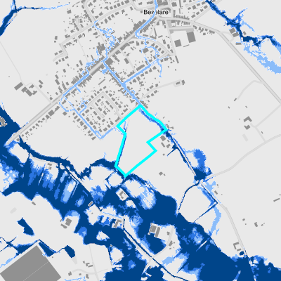 Overstromingsgevoelig (pluviaal)