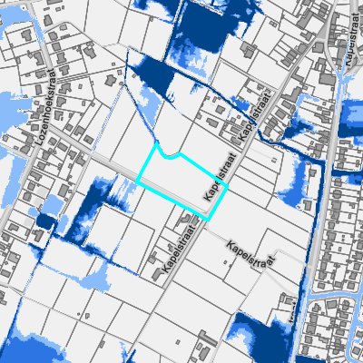 Overstromingsgevoelig (pluviaal)