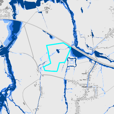 Overstromingsgevoelig (pluviaal)
