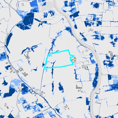 Overstromingsgevoelig (pluviaal)