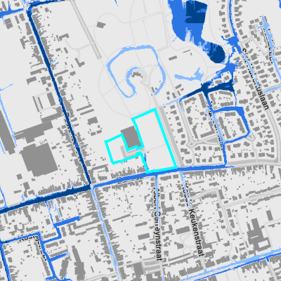 Overstromingsgevoelig (pluviaal)