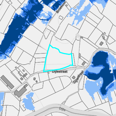Overstromingsgevoelig (pluviaal)