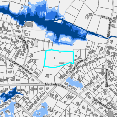 Overstromingsgevoelig (pluviaal)