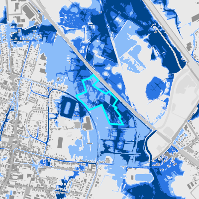 Overstromingsgevoelig (pluviaal)