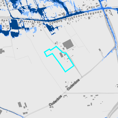 Overstromingsgevoelig (pluviaal)