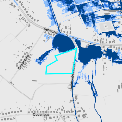 Overstromingsgevoelig (pluviaal)