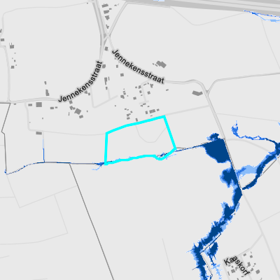 Overstromingsgevoelig (pluviaal)