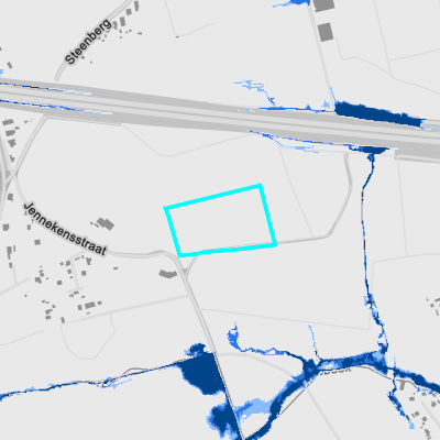 Overstromingsgevoelig (pluviaal)