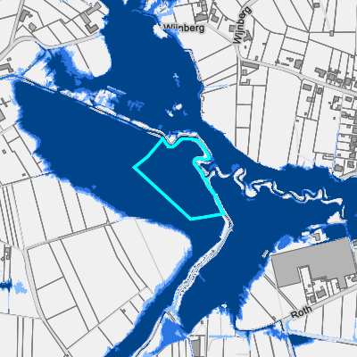 Overstromingsgevoelig (pluviaal)