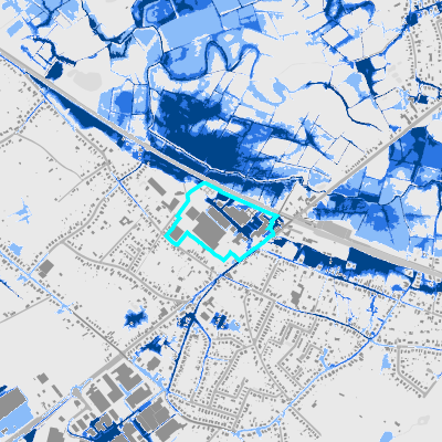Overstromingsgevoelig (pluviaal)