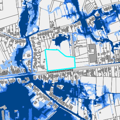 Overstromingsgevoelig (pluviaal)